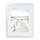 Shop Beach Bridge Photo Art Print-Boho, Coastal, Neutrals, Photography, Portrait, Tropical, View All-framed poster wall decor artwork