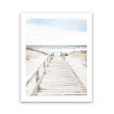 Shop Beach Bridge Photo Art Print-Boho, Coastal, Neutrals, Photography, Portrait, Tropical, View All-framed poster wall decor artwork