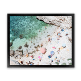 Shop Salento Beach Day I Photo Art Print-Amalfi Coast Italy, Coastal, Green, Landscape, Photography, Tropical, View All-framed poster wall decor artwork