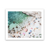 Shop Salento Beach Day I Photo Art Print-Amalfi Coast Italy, Coastal, Green, Landscape, Photography, Tropical, View All-framed poster wall decor artwork