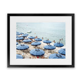 Shop Cavoli Beach I Photo Art Print-Amalfi Coast Italy, Blue, Coastal, Hamptons, Landscape, Photography, View All-framed poster wall decor artwork
