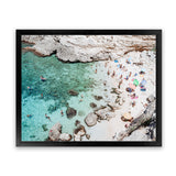 Shop Salento Beach Day II Photo Art Print-Amalfi Coast Italy, Blue, Coastal, Green, Landscape, Photography, Tropical, View All-framed poster wall decor artwork