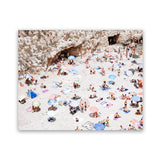 Shop La Spiaggia II Photo Art Print-Amalfi Coast Italy, Brown, Coastal, Landscape, Neutrals, People, Photography, View All-framed poster wall decor artwork