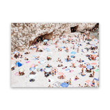 Shop La Spiaggia II Photo Canvas Art Print-Amalfi Coast Italy, Brown, Coastal, Landscape, Neutrals, People, Photography, Photography Canvas Prints, View All-framed wall decor artwork