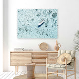 Shop Island Boat I Photo Canvas Art Print-Amalfi Coast Italy, Blue, Boho, Coastal, Greece, Green, Landscape, Photography, Photography Canvas Prints, Tropical, View All-framed wall decor artwork