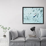 Shop Island Boat I Photo Art Print-Amalfi Coast Italy, Blue, Boho, Coastal, Greece, Green, Landscape, Photography, Tropical, View All-framed poster wall decor artwork