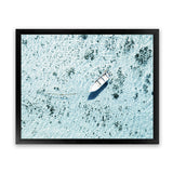 Shop Island Boat I Photo Art Print-Amalfi Coast Italy, Blue, Boho, Coastal, Greece, Green, Landscape, Photography, Tropical, View All-framed poster wall decor artwork