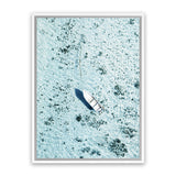 Shop Island Boat II Photo Canvas Art Print-Amalfi Coast Italy, Blue, Boho, Coastal, Greece, Green, Photography, Photography Canvas Prints, Portrait, Tropical, View All-framed wall decor artwork