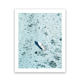 Shop Island Boat II Photo Art Print-Amalfi Coast Italy, Blue, Boho, Coastal, Greece, Green, Photography, Portrait, Tropical, View All-framed poster wall decor artwork