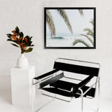 Shop Swaying Palms Photo Art Print-Blue, Coastal, Green, Landscape, Photography, Tropical, View All-framed poster wall decor artwork