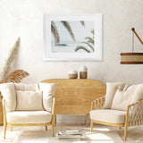 Shop Swaying Palms Photo Art Print-Blue, Coastal, Green, Landscape, Photography, Tropical, View All-framed poster wall decor artwork