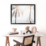 Shop Two Surfboards Photo Art Print-Boho, Coastal, Landscape, Photography, Tropical, View All, White-framed poster wall decor artwork