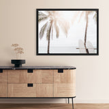 Shop Two Surfboards Photo Canvas Art Print-Boho, Coastal, Landscape, Photography, Photography Canvas Prints, Tropical, View All, White-framed wall decor artwork