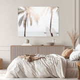 Shop Two Surfboards Photo Canvas Art Print-Boho, Coastal, Landscape, Photography, Photography Canvas Prints, Tropical, View All, White-framed wall decor artwork