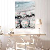 Shop Monterosso Italy I Photo Canvas Art Print-Amalfi Coast Italy, Blue, Coastal, Green, Photography, Photography Canvas Prints, Portrait, Tropical, View All-framed wall decor artwork