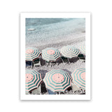 Shop Monterosso Italy I Photo Art Print-Amalfi Coast Italy, Blue, Coastal, Green, Photography, Portrait, Tropical, View All-framed poster wall decor artwork