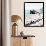 Shop Monterosso Italy II Photo Art Print-Amalfi Coast Italy, Blue, Coastal, Green, Photography, Portrait, Tropical, View All-framed poster wall decor artwork