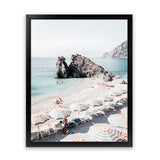 Shop Monterosso Italy II Photo Art Print-Amalfi Coast Italy, Blue, Coastal, Green, Photography, Portrait, Tropical, View All-framed poster wall decor artwork