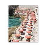 Shop Bagno Marino Archi I Photo Art Print-Blue, Coastal, Green, Orange, Photography, Pink, Portrait, Red, View All-framed poster wall decor artwork