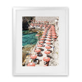 Shop Bagno Marino Archi I Photo Art Print-Blue, Coastal, Green, Orange, Photography, Pink, Portrait, Red, View All-framed poster wall decor artwork