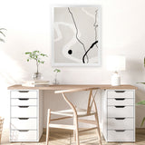 Shop Abstract Forms I Art Print-Abstract, Boho, Neutrals, Portrait, View All-framed painted poster wall decor artwork