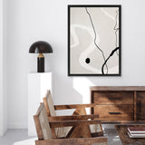 Shop Abstract Forms I Canvas Art Print-Abstract, Boho, Neutrals, Portrait, View All-framed wall decor artwork