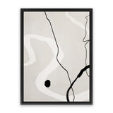 Shop Abstract Forms I Canvas Art Print-Abstract, Boho, Neutrals, Portrait, View All-framed wall decor artwork