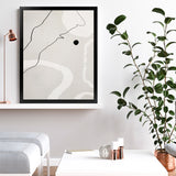 Shop Abstract Forms II Art Print-Abstract, Boho, Neutrals, Portrait, View All-framed painted poster wall decor artwork