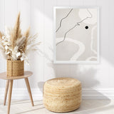 Shop Abstract Forms II Art Print-Abstract, Boho, Neutrals, Portrait, View All-framed painted poster wall decor artwork