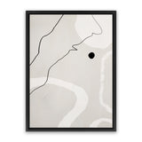 Shop Abstract Forms II Canvas Art Print-Abstract, Boho, Neutrals, Portrait, View All-framed wall decor artwork