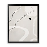 Shop Abstract Forms II Art Print-Abstract, Boho, Neutrals, Portrait, View All-framed painted poster wall decor artwork