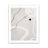 Shop Abstract Forms II Art Print-Abstract, Boho, Neutrals, Portrait, View All-framed painted poster wall decor artwork