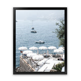 Shop La Dolce Vita I Photo Art Print-Amalfi Coast Italy, Blue, Coastal, Photography, Portrait, View All-framed poster wall decor artwork