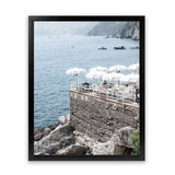 Shop La Dolce Vita II Photo Art Print-Amalfi Coast Italy, Blue, Coastal, Photography, Portrait, View All-framed poster wall decor artwork
