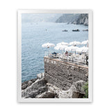 Shop La Dolce Vita II Photo Art Print-Amalfi Coast Italy, Blue, Coastal, Photography, Portrait, View All-framed poster wall decor artwork