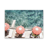Shop Bagno Marina Archi From Above Photo Canvas Art Print-Amalfi Coast Italy, Blue, Coastal, Green, Landscape, Photography, Photography Canvas Prints, View All-framed wall decor artwork