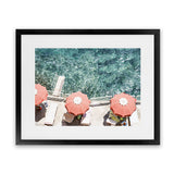 Shop Bagno Marina Archi From Above Photo Art Print-Amalfi Coast Italy, Blue, Coastal, Green, Landscape, Photography, Tropical, View All-framed poster wall decor artwork