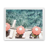 Shop Bagno Marina Archi From Above Photo Art Print-Amalfi Coast Italy, Blue, Coastal, Green, Landscape, Photography, Tropical, View All-framed poster wall decor artwork