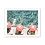 Shop Bagno Marina Archi From Above Photo Art Print-Amalfi Coast Italy, Blue, Coastal, Green, Landscape, Photography, Tropical, View All-framed poster wall decor artwork