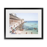 Shop Monopoli I Photo Art Print-Amalfi Coast Italy, Blue, Brown, Coastal, Green, Landscape, Photography, Tropical, View All-framed poster wall decor artwork