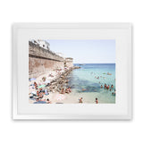 Shop Monopoli I Photo Art Print-Amalfi Coast Italy, Blue, Brown, Coastal, Green, Landscape, Photography, Tropical, View All-framed poster wall decor artwork