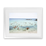 Shop Monopoli II Photo Art Print-Amalfi Coast Italy, Blue, Coastal, Green, Landscape, People, Photography, Tropical, View All-framed poster wall decor artwork