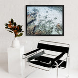 Shop Swimming In Puglia Photo Art Print-Amalfi Coast Italy, Blue, Coastal, Green, Landscape, Photography, Tropical, View All-framed poster wall decor artwork