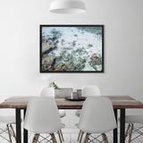 Shop Swimming In Puglia Photo Canvas Art Print-Amalfi Coast Italy, Blue, Coastal, Green, Landscape, Photography, Photography Canvas Prints, View All-framed wall decor artwork