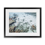 Shop Swimming In Puglia Photo Art Print-Amalfi Coast Italy, Blue, Coastal, Green, Landscape, Photography, Tropical, View All-framed poster wall decor artwork