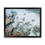 Shop Swimming In Puglia Photo Art Print-Amalfi Coast Italy, Blue, Coastal, Green, Landscape, Photography, Tropical, View All-framed poster wall decor artwork