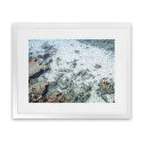 Shop Swimming In Puglia Photo Art Print-Amalfi Coast Italy, Blue, Coastal, Green, Landscape, Photography, Tropical, View All-framed poster wall decor artwork