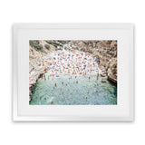 Shop Polignano A Mare From Above I Photo Art Print-Amalfi Coast Italy, Blue, Brown, Coastal, Green, Landscape, People, Photography, Tropical, View All-framed poster wall decor artwork