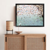 Shop Polignano A Mare From Above II Photo Art Print-Amalfi Coast Italy, Blue, Coastal, Green, Landscape, Neutrals, People, Photography, Tropical, View All-framed poster wall decor artwork