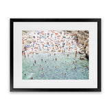 Shop Polignano A Mare From Above II Photo Art Print-Amalfi Coast Italy, Blue, Coastal, Green, Landscape, Neutrals, People, Photography, Tropical, View All-framed poster wall decor artwork